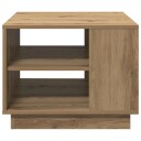  Salongbord artisan eik 55x55x42 cm konstruert tre 8721158441423