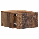  Vegghengt Nattbord Gammelt tre 49 x 34,5 x 20 cm Konstruert tre