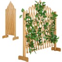Justerbart espalier i tre 200x107cm frittstående og sammenleggbart
