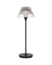Blaze 16" Rechargeable Table Lamp Bronze/Clear Crystal