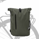 vidaXL Sykkelveske Olivengrønn 31 x 13 x 58 cm Polyester