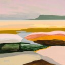 Bohemian Sky Poster Plakat / 70x70cm