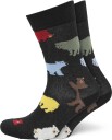 Happy Socks Bear Sock   BLACK   41 46
