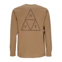 HUF Herre Topper Brun M,