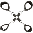 Sei Mio Hog Tied og Satisfied Hog Tie & Mansjett Sett - Svart