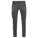 Texstar Fp37 Servicebukse Med Stretch Mork Gra 
