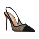 Aquazzura Dame Sko Svart 39 1/2 EU,