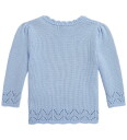 Ralph Lauren Polo Genser Strikk Chambray Blue Polo 74 Genser Blå