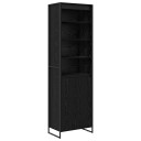  Høye Skap 2 pcs Svart Eik 60 x 36 x 300 cm Konstruert tre