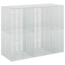 vidaXL Gabion med 3,5 mm wire og 5x2,5 cm nett 250x100x200 cm