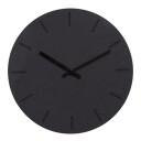 Hemverk - Gunpowder veggklokke 28 cm mørk grå m/svart viser
