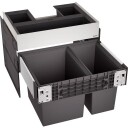 Blanco Select II 60/2 kildesorteringssystem 49 liter sort