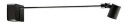 Light-Point - Focus Gallery LED 3000K Vegglampe Svart