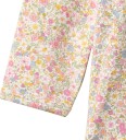 Wheat Body I/e Liv Blush Flower Eng Wheat 1½ år 86 Langermet Body Flerfarget