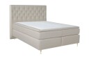 Select No 6 Kontinentalseng 180x200 Medium Memory/Pocket Beige/Gullben