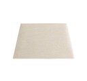 Rectangular lampeskjerm leather cream