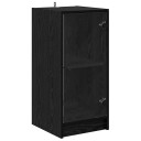  Serviesskap Svart eik 35 x 37 x 76 cm Konstruert tre