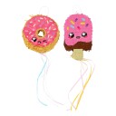 Piñataer Donut & Is Mini Kawaii - 2-pakning
