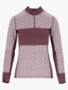 Twentyfour Aurora Aya Ull Half Zip Brun 36