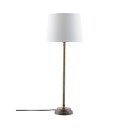 Kent Bordlampe med Hvit lampeskjerm 59cm