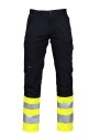 ProJob 6523 Servicebukse En Iso 20471 Kl 1 Yellow/Black D84