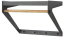 Cane-line Copenhagen kleshengere Lava grey/teak Grå