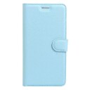 INCOVER iPhone SE (2022/2020)/8/7 PU skinn Flipdeksel m. Kortholder - Blå