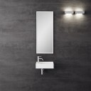 Pulcher Kubo Mini 40R 40X20 Servant Til Høyre Matt Hvit SolidTec