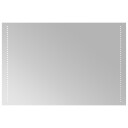 vidaXL Baderomsspeil med LED 60x90 cm