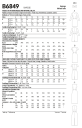 Butterick 6849 - Kjole STRL: 6-22