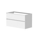 Korsbakken Loft Benkeskap Hvit Matt / 100cm