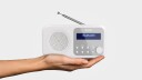 Sharp Tokyo DR-P420 Bærbar DAB+ Radio med Bluetooth Hvit