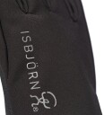 Isbjörn Of Sweden Kids' Trail Softshell Finger Glove Black 7 8yr
