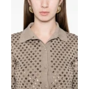 Max Mara Dame Strikkevarer Brun S,