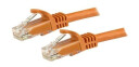 7m Orange Cat6 / Cat 6 Snagless Patch Cable 7 m - patch cable - 7 m - orange