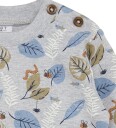 Hust and Claire Collegegenser   Samy   Pearl Grey Melange m. Bla   Hust and Claire   68   Collegegenser Blå Grå   62