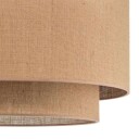 Euluna Boho jute taklampe naturbrun Ø60cm
