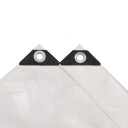 Presenning 650 g/m² 6x8 m hvit