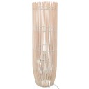 vidaXL Stående gulvlampe selje hvit 61 cm E27