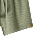 Lil" Atelier Shorts - Rib - NbmGago - Sjøgress - Lil Atelier - 68 - Shorts - Grønn - 62