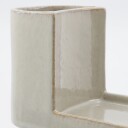 Meraki - HOME børste- og såpeholder shellish grey