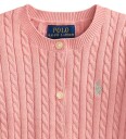 Polo Ralph Lauren Cardigan   Strikk   Adirondack Rose   Polo Ralph Lauren   3 år 98   Cardigan   Rosa