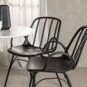 Spisegruppe Venture Home Hamden Ø80 cm med 4 Dyrön Stoler