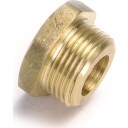 Isiflo overgangsnippel G3/8" x G1/4" messing