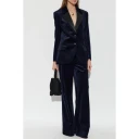 Victoria Beckham Dame Bukser Blå S,