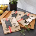 Cawö Cuisine kjøkkenhåndkle   We Love Dogs Paw Beige