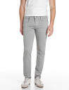 Replay Anbass Trousers Slim Hyperflex Colour Xlite   Grey   32 x 30