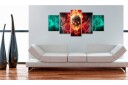 Bilde Dark Fires 200x100 Artgeist sp. z o. o.