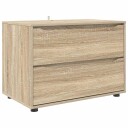  Oppbevaringsskap Sonoma eik 80 x 48 x 57 cm Konstruert tre
