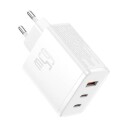 Baseus Wall charger OS-Cube Pro 2xUSB-C + USB 65W (white)